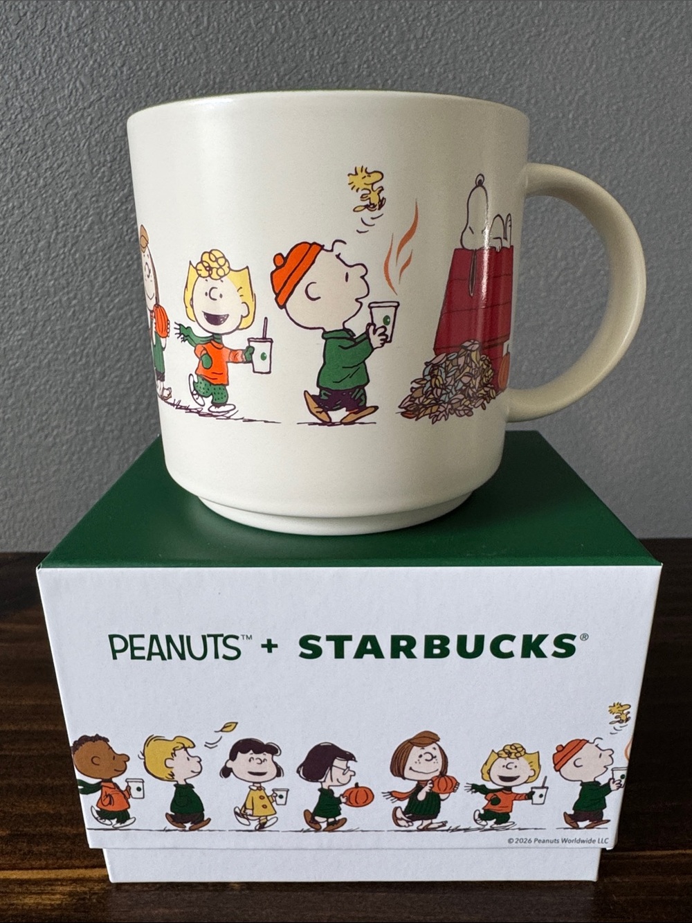 New Starbucks x Peanuts Ceramic Mug ☕️ 14oz